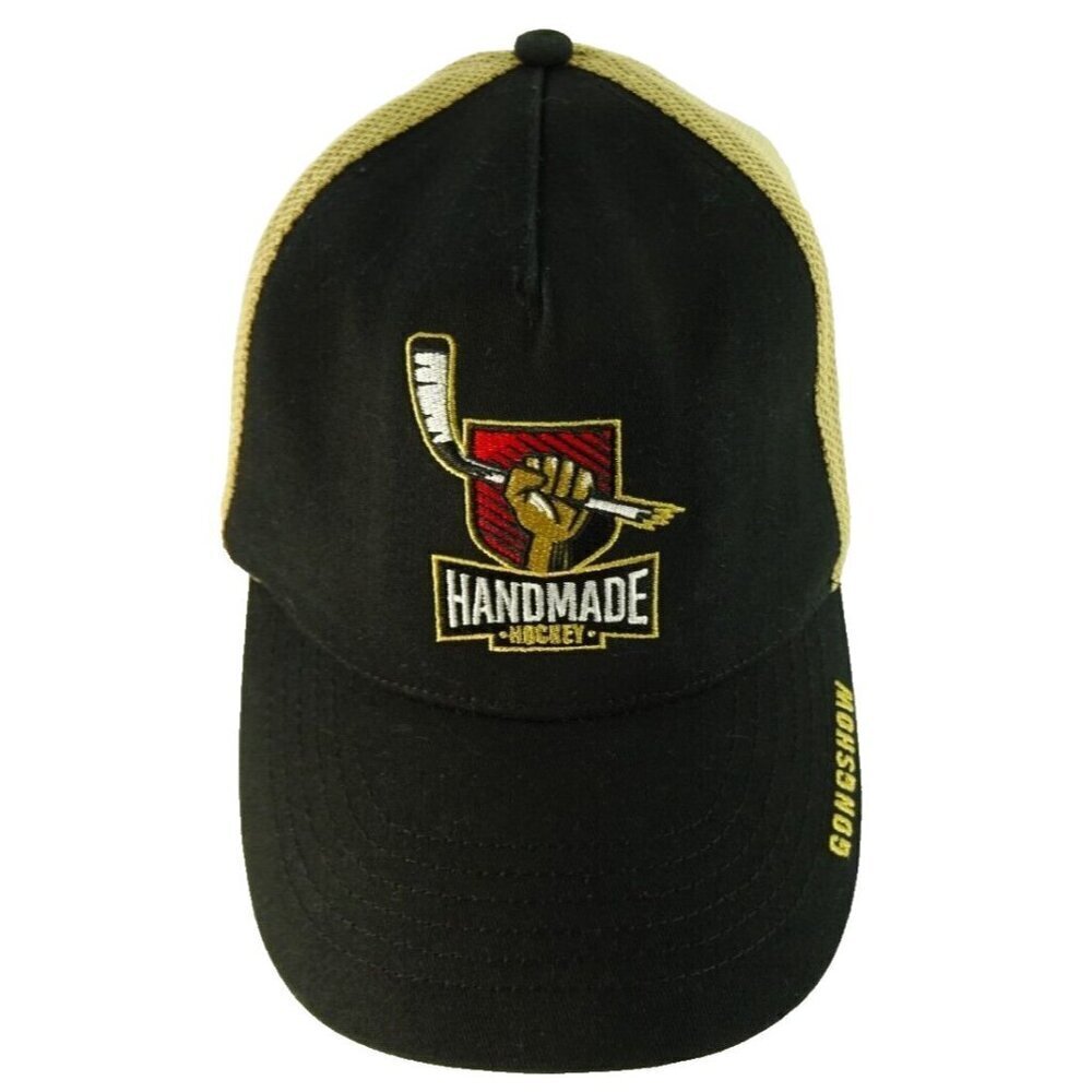Gongshow Handmade Hockey Hat Cap Mesh Snapback Get the Upper Hand